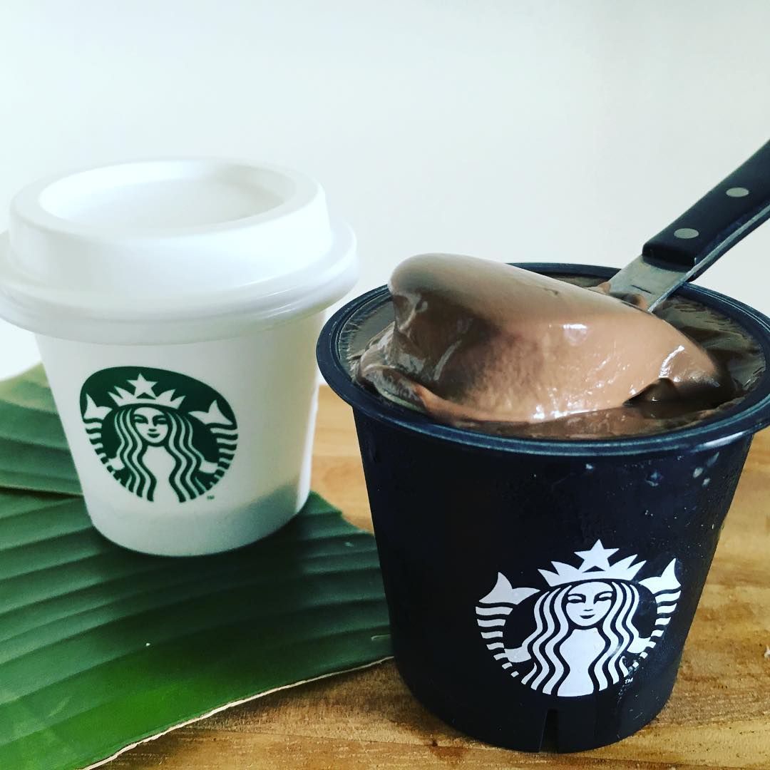 スタバのプリン!