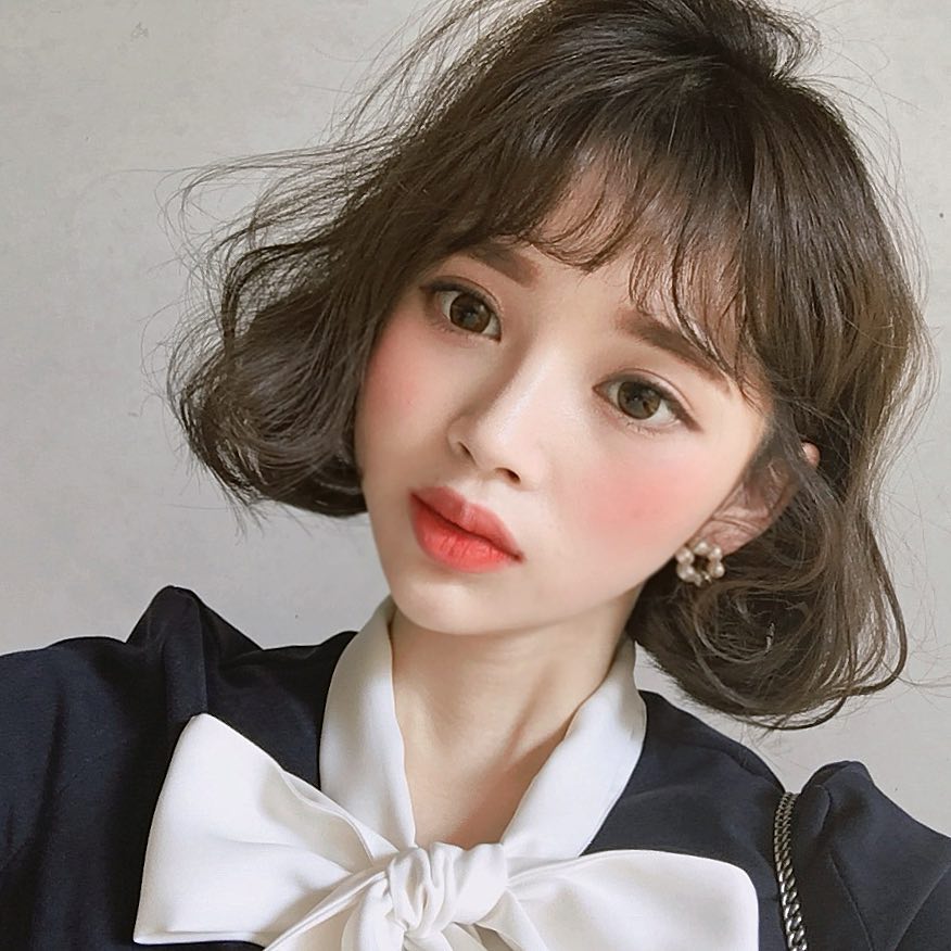 韓国 女子高校生 髪型 ミディアム